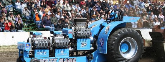 Salland Olie Indoor Tractor Pulling 2013