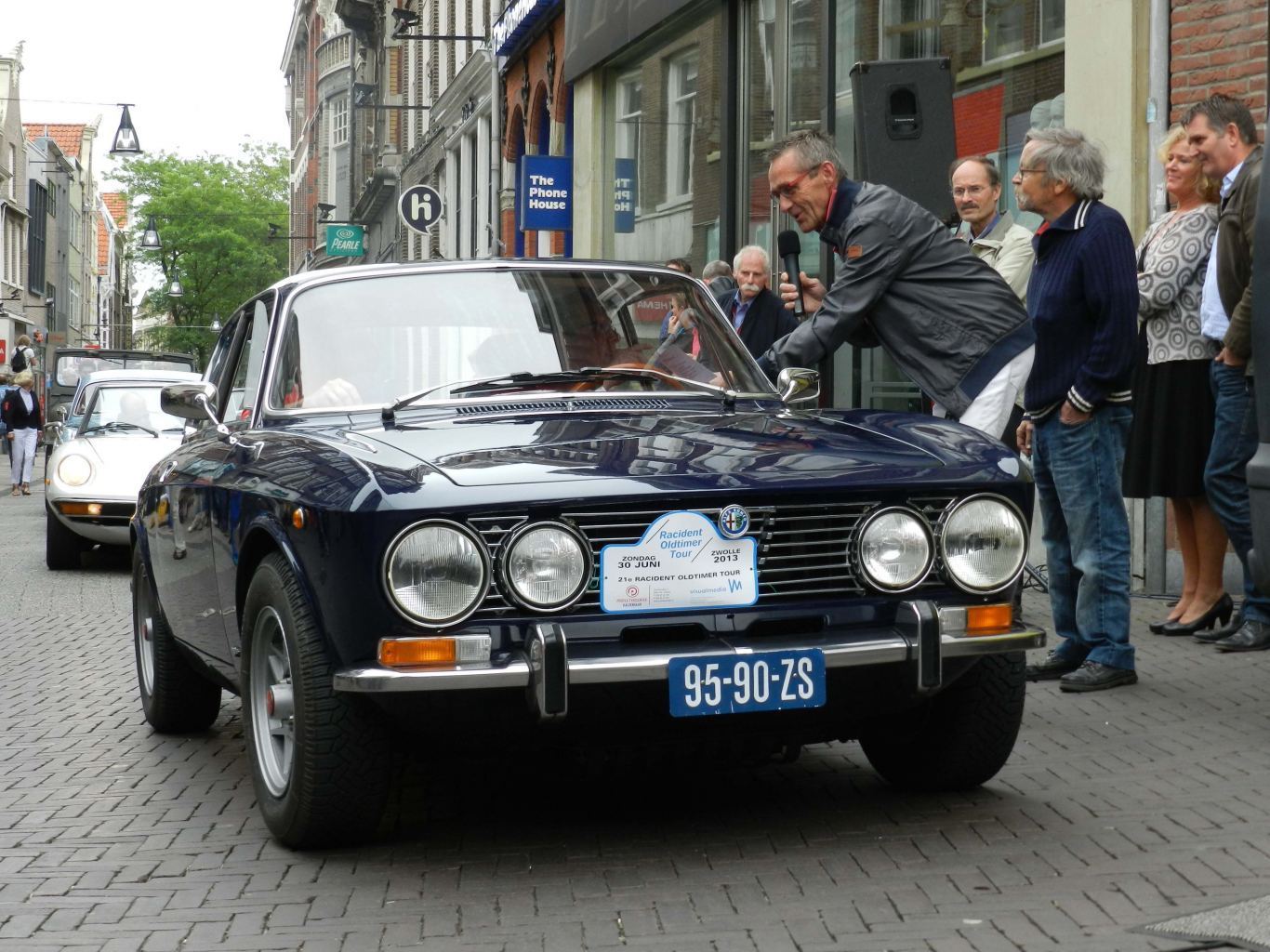 racident oldtimer tour zwolle